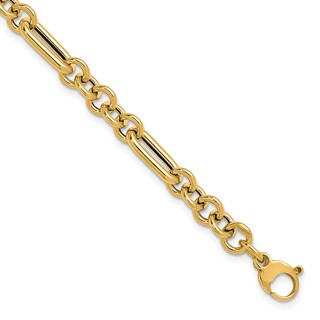 Herco 14K Polished Fancy Link Bracelet