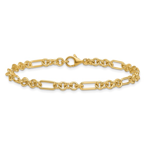 HERCO Polished Fancy Link Chain Bracelets
