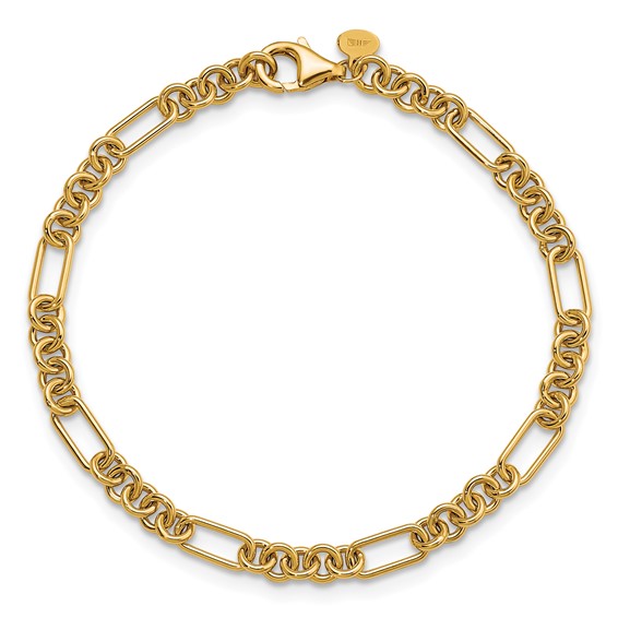 HERCO Polished Fancy Link Chain Bracelets