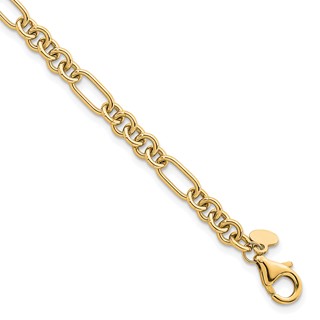 HERCO Polished Fancy Link Chain Bracelets