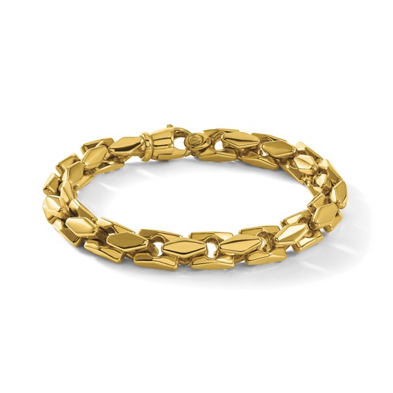 Herco 14K Polished 9mm Fancy Link 8.5 Inch Bracelet