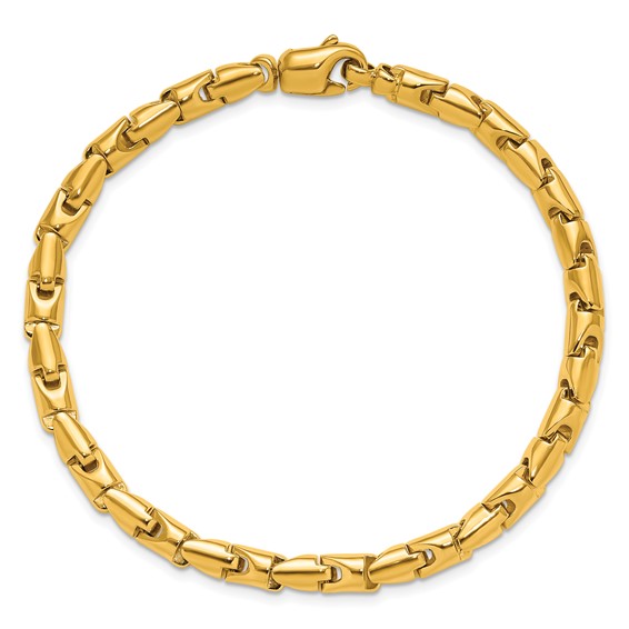 Herco 14K Polished 5.0mm Rounded Link 8.25 Inch Bracelet