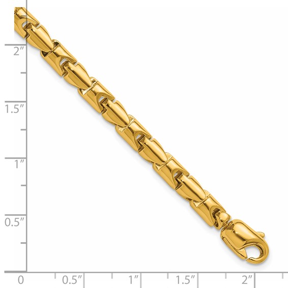 Herco 14K Polished 5.0mm Rounded Link 8.25 Inch Bracelet