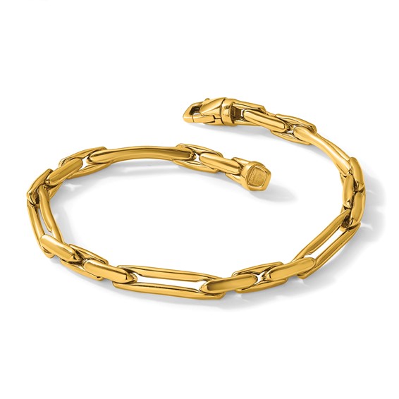 Herco 14K Polished Fancy Link 7.5 Inch Bracelet