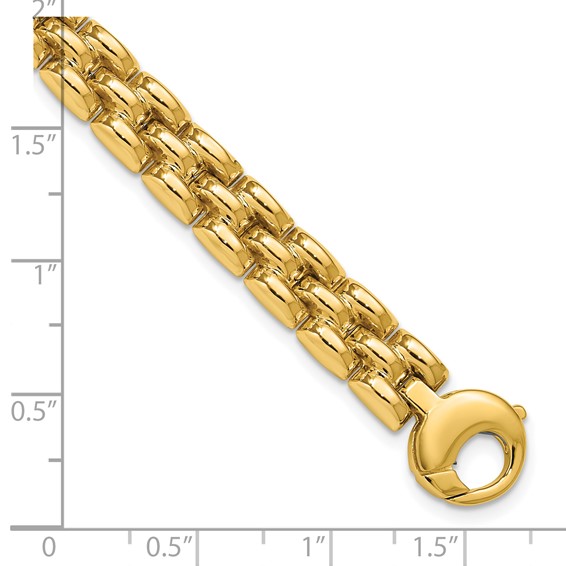 Herco 14K Polished Fancy Link 7.5 Inch Bracelet