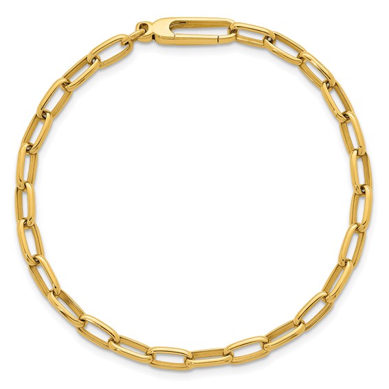 Herco 14K Polished 4.5mm Open Link 7.5 Inch Bracelet