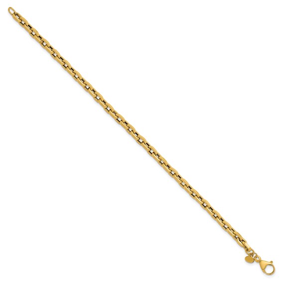 Herco 14K Polished  4mm Link 7.5 Inch Bracelet