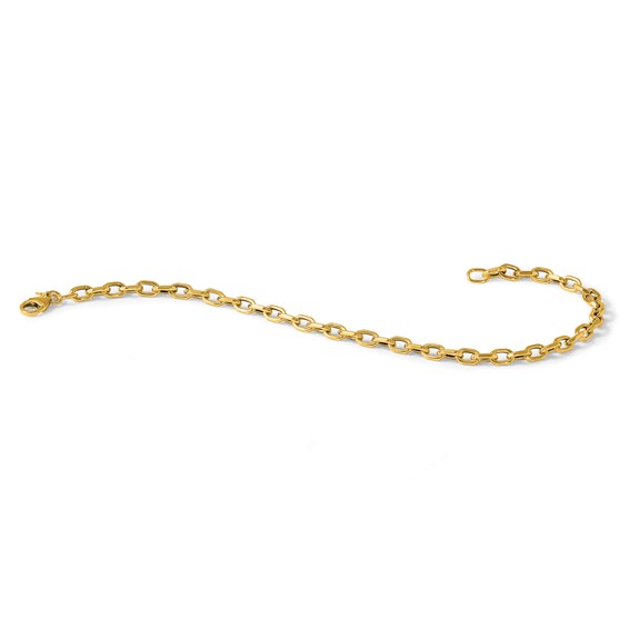 Herco 14K Polished Oval Link 7.5 Inch Bracelet