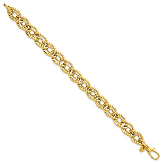 Herco 14K Polished Fancy Link 7.5 Inch Bracelet