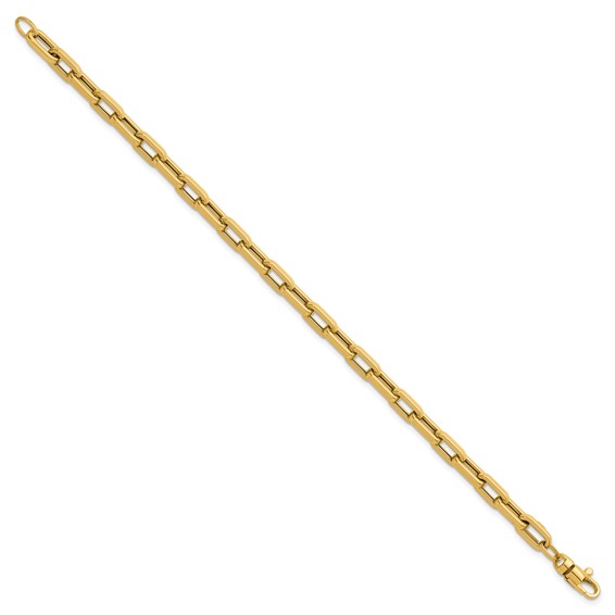Herco 14K Polished Rectangle Link 7.5 Inch Bracelet