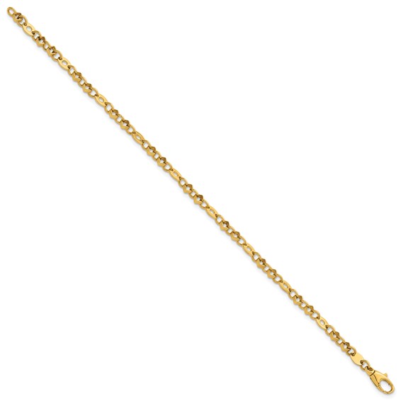 Herco Gold Polished Fancy Link Bracelets
