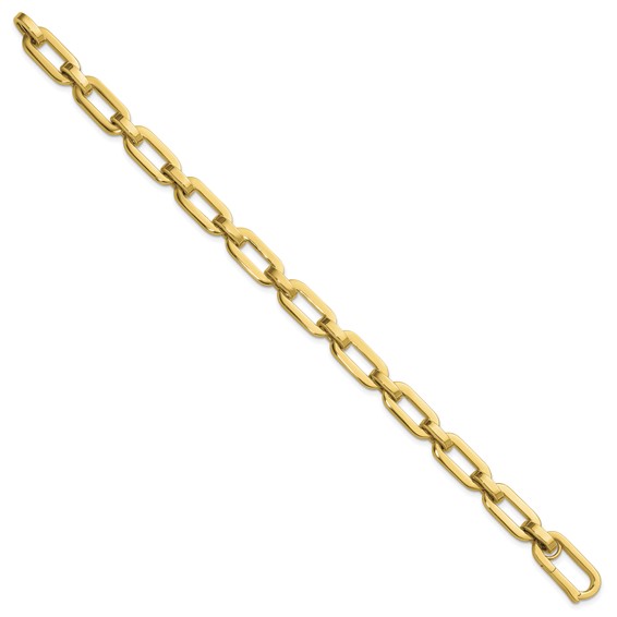 Herco 14K Polished 7.8mm Paperclip Link 8 Inch Bracelet