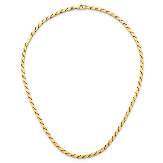 Herco 14K Polished Solid Fancy Link Necklaces