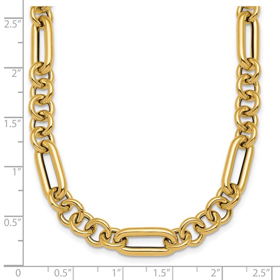 Herco 14K Polished Fancy Link Necklace