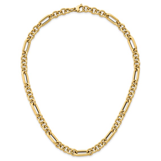 Herco 14K Polished Fancy Link Necklace