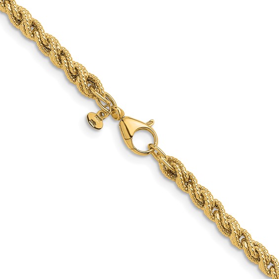 Herco Polished Textured and Twisted Rope Necklaces