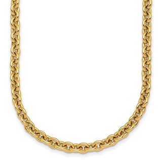 Herco 14K Polished 4.75mm Cable Chain Necklaces