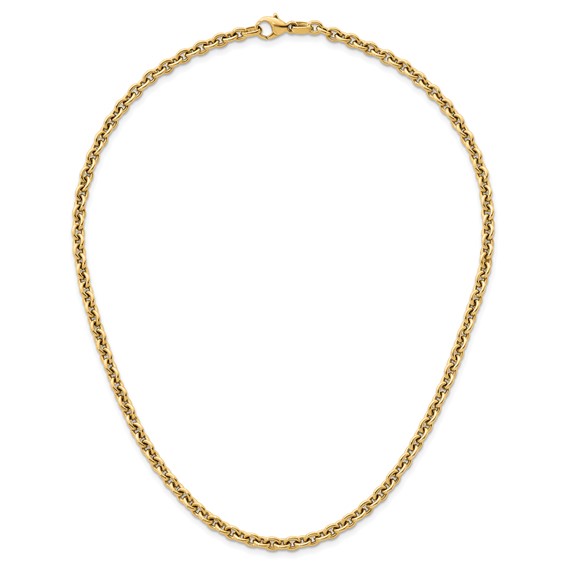 Herco 14K Polished 4.75mm Cable Chain Necklaces