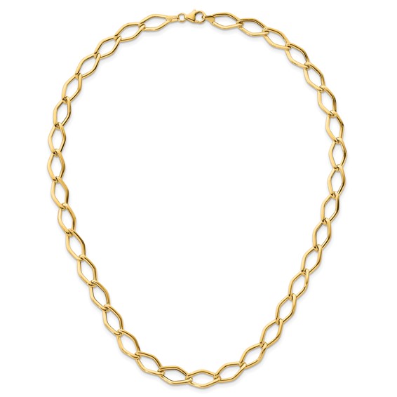 Herco 14K Polished Fancy Lightweight 8mm Chain Necklace
