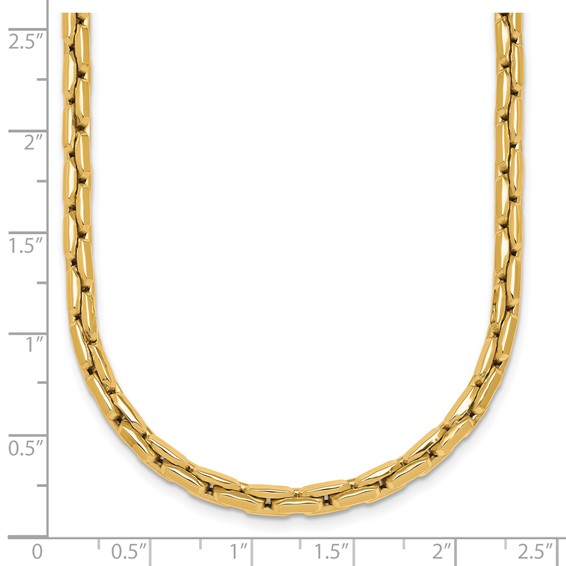 Herco 14K Polished Fancy Link Necklaces