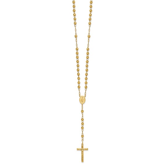 HERCO Gold Rosary Necklace