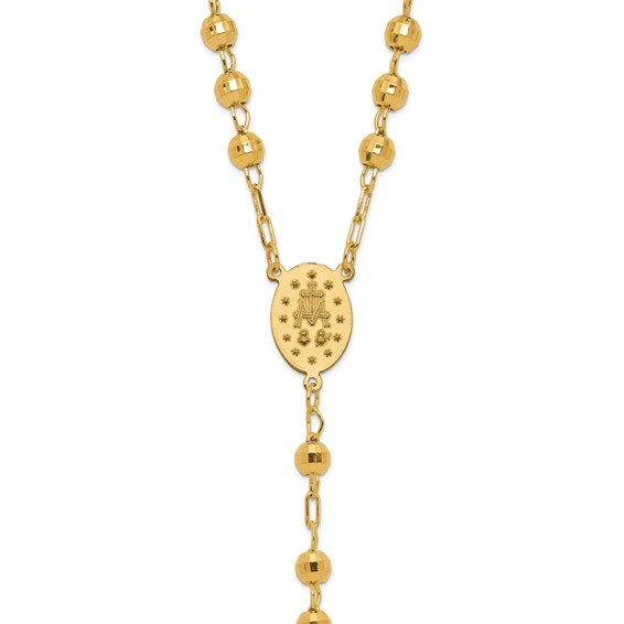 HERCO Gold Rosary Necklace