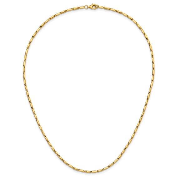 HERCO Gold Bar Link Necklaces