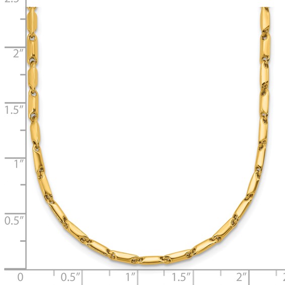 HERCO Gold Bar Link Necklaces