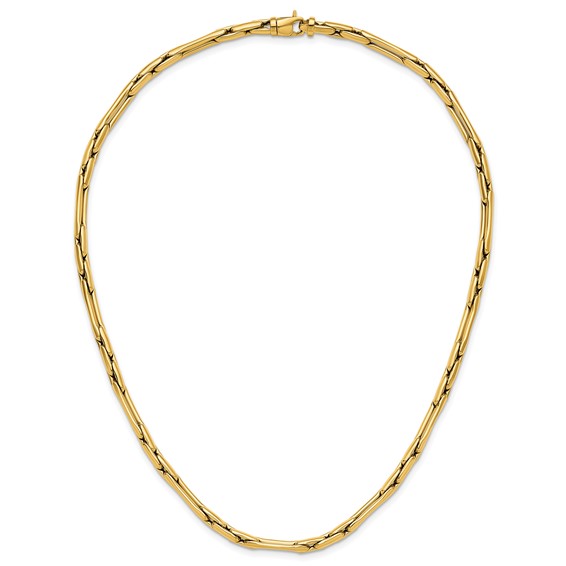 Herco 14K Polished Fancy Link 18 Inch Necklace