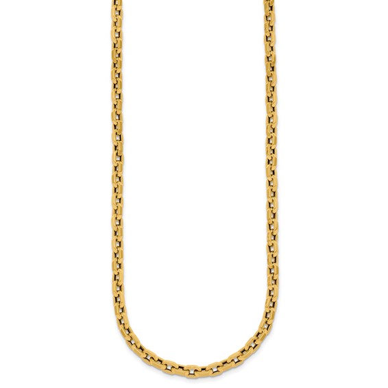 Herco 14K Polished  4mm Link 18.25 Inch Necklace