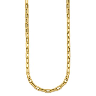 Herco 14K Polished 5mm Oval Link 18 Inch Necklace
