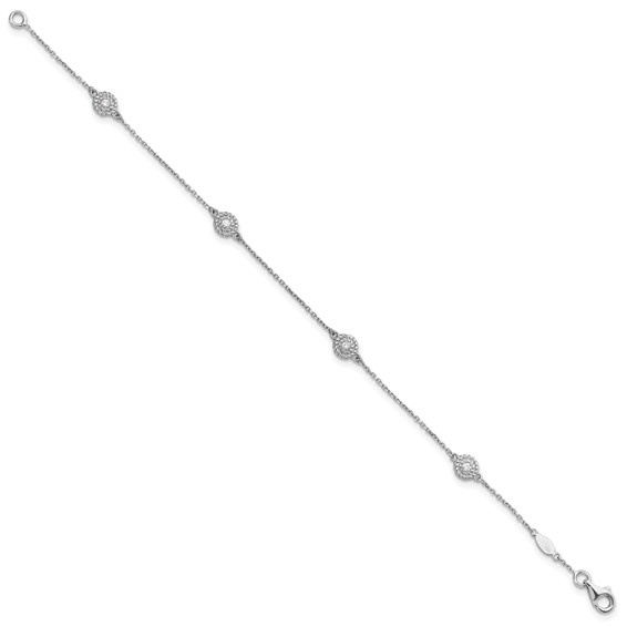 HERCO Gold Diamond Button Bracelets