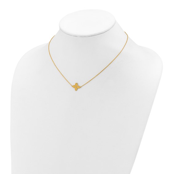 HERCO Gold Clover on Chain Necklaces
