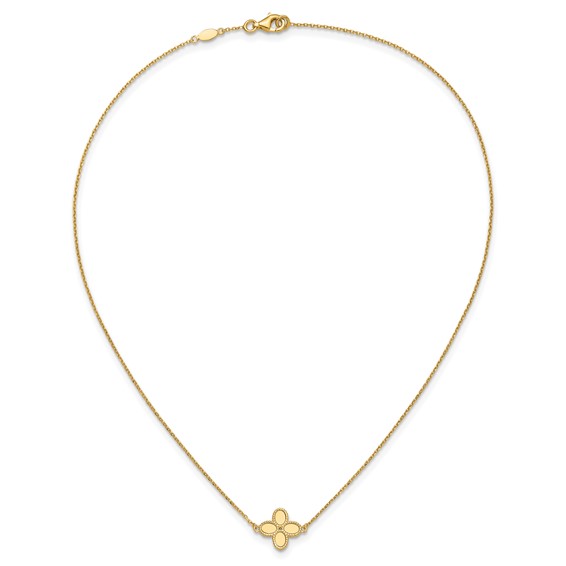 HERCO Gold Clover on Chain Necklaces