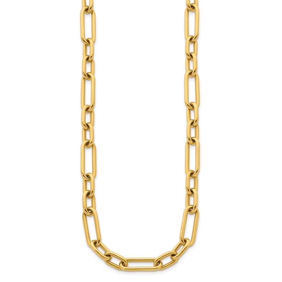 HERCO Gold Mixed Oval Link Necklaces