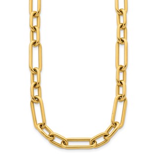 HERCO Gold Mixed Oval Link Necklaces