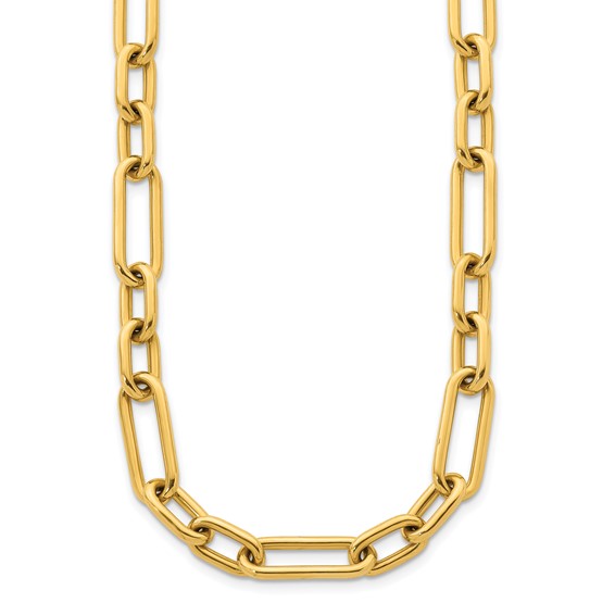 HERCO Gold Mixed Oval Link Necklaces