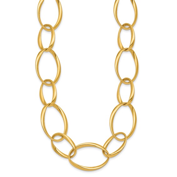HERCO Gold Mixed Large Link Necklaces