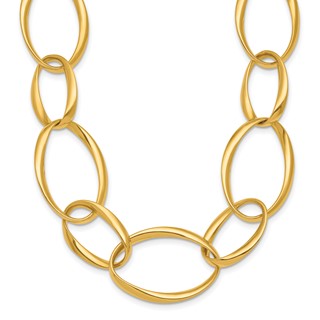 HERCO Gold Mixed Large Link Necklaces