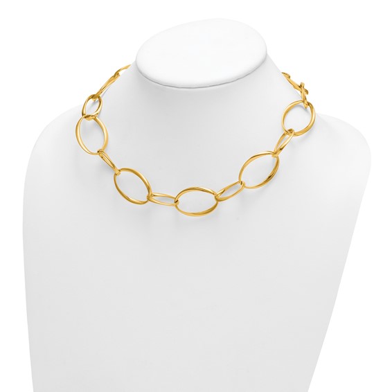 HERCO Gold Mixed Large Link Necklaces