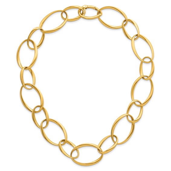 HERCO Gold Mixed Large Link Necklaces