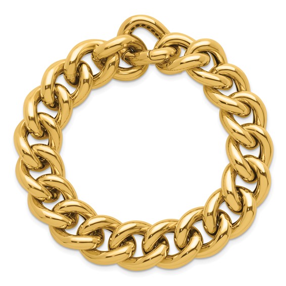 HERCO Gold Curb Link Bracelets