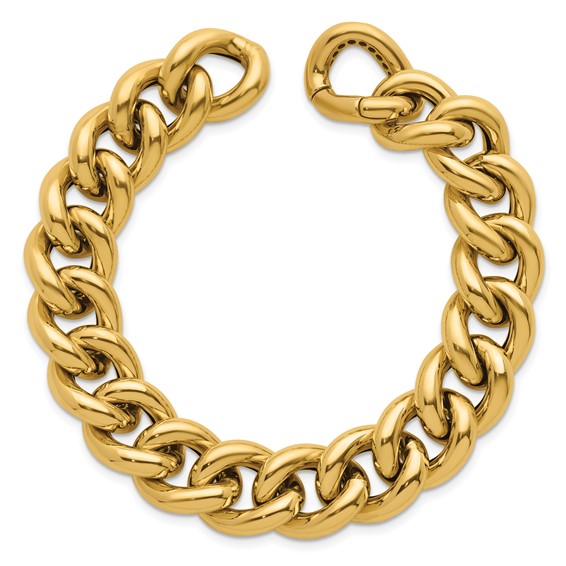 HERCO Gold Curb Link Bracelets