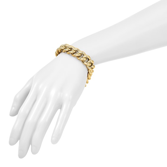 HERCO Gold Curb Link Bracelets