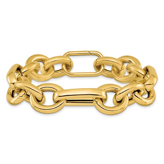 Herco 14K Polished Fancy Link 8.25 inch Bracelet