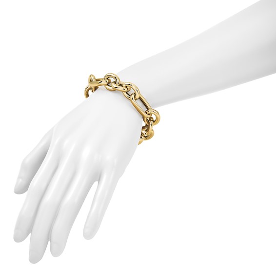 Herco 14K Polished Fancy Link 8.25 inch Bracelet