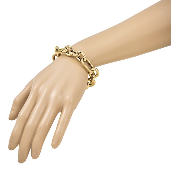Herco 14K Polished Fancy Link 8.25 inch Bracelet