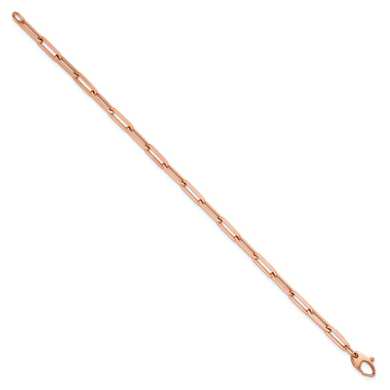 HERCO Gold Flat 4mm Paperclip Bracelets