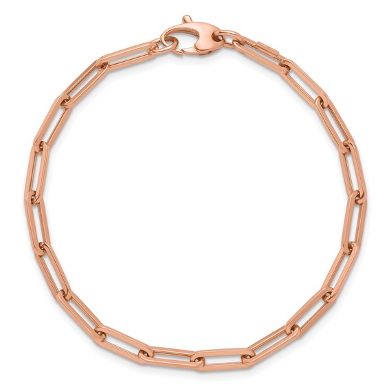 HERCO Gold Flat 4mm Paperclip Bracelets