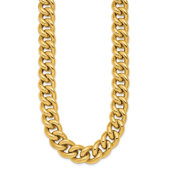 HERCO Gold Curb Link Chains
